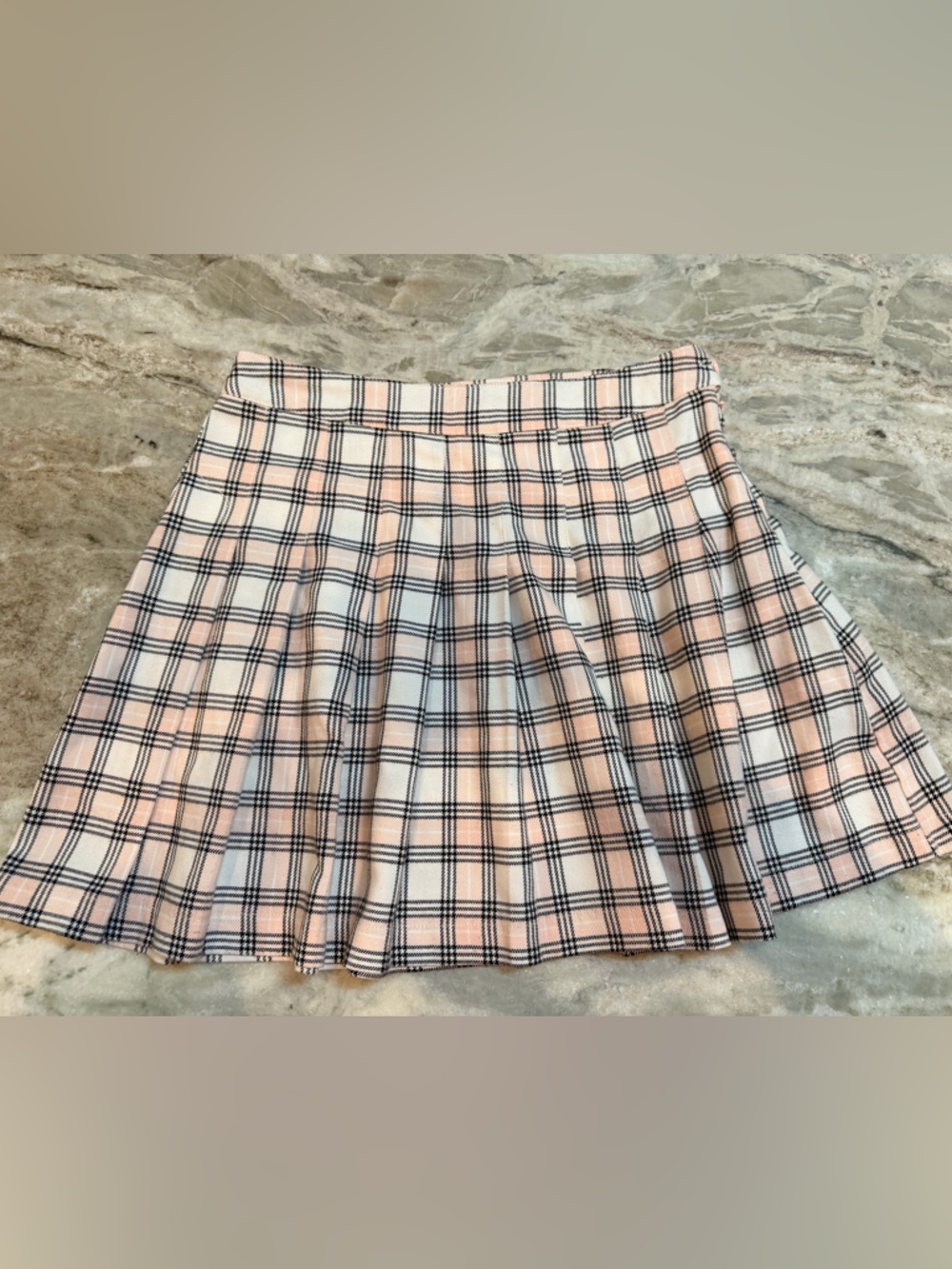 Full Tilt Plaid Skort Size 25 High Waist Preppy Mini Skirt Shorts Y2K